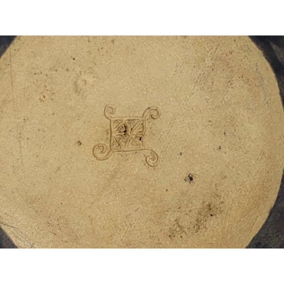 Handcrafted Abstract Female Form Design Stoneware Decorative Bowl Art Pottery 6. - Picture 5 of 5